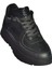 V820720309 Siyah Kalın Tabanlı Spor Ayakkabı Sneakers 5