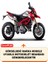 Ducati Hypermotard 796 Branda Motosiket Brandası (Gri Renk) Motor Örtüsü Çadır Su Geçirmez Motosiklet Kılıfı Motor Brandası 2
