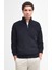 Essential Lambswool Half Zip Kazak NY71 Navy 1