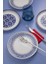 Porselen Moderna 6 Kişilik 19 cm Pasta Takımı Sofia 2