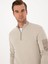 Erkek Bej Regular Fit Yarım Fermuarlı Sweatshirt 50309768-VR011 2