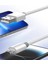 DC79 1M 3A USB to Lightning Hızlı Şarj Kablo - Beyaz 3