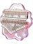 Kalimba Mini Başparmak Piyano 17 Tuşlar Taşınabilir Müzik Aleti Karikatür Sevimli Kalimba Başparmak Piyano Müzik Kutusu Yeni Başlayanlar Için Ilginç Parti Seyahat Başparmak Piyano Enstrümanı 1