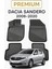 Dacia Sandero 2008-2020 Uyumlu 3D Oto Paspas Premium 1