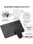 Samsung Galaxy Tab S10 Ultra Ile Uyumlu Türkçe Bluetooth Klavye +Bluetooth Mouse CZ47 2