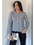 Kadın Düğme Detaylı Triko Ceket P-00018995 2
