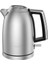 Excellence Su Isıtıcısı, Fırçalanmış Metal Yüzey, 1.7 L Kapasite, Kolay Açılır Kapak, Hassas Döküş Ucu, Sap Üzerinde Su Seviyesi Göstergesi, Otomatik Kapanma Özelliği 1