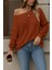 Kadın Uzun Kollu Tek Omuzu Açık Triko Bluz 3