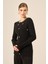 Inci ve Beyoğlu Detaylı Hırka Siyah 25090 3