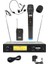 LM-202EH Çiftli Telsiz Kablosuz El ve Headset Mikrofon 1