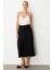 Cep Detay Uzun Etek-Siyah 5
