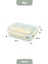 Kaşık Çatallı Lunch Box Sızdırmaz Contalı Kapaklı 4 Bölmeli Beslenme Kabı - Yeşil 4