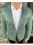 Erkek Süet Kruvaze Slim Fit Ceket 2