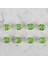 Loren Crafts Yeşil 8 Li Düğme - 247 2
