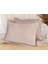 Yastık Kılıfı Simple Oyalı %100 Cotton 2'li Bej 1