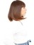 Küt Kahküllü Fiber Sentetik Peruk - Kahve Karamel 2