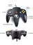 Joystick Denetleyicisi Gamepad N64 Denetleyicisi Pc Mac Controle Için USB ile (Gri) 2