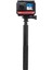 114CM Görünmez Selfie Çubuğu, INSTA360 X3, X2, X4, X5, One Rs, Go 3, One, One X, Evo ile Uyumlu, 180 gr Alüminyum Katlanabilir Uzatma Çubuğu, 1/4” Vidalı Bağlantı, 360° Görünmez Çekim, Siyah 4