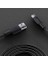12W Usb-A To Type-C Silikon Hızlı Şarj ve Data Kablosu Siyah 2 Metre 4