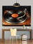 Vinil Plak Pikap Müzik Dekoratif Kanvas - Mdf Ahşap Tablo 1