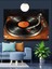 Vinil Plak Pikap Müzik Dekoratif Kanvas - Mdf Ahşap Tablo 2