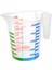 Buffer® 500 ml Renkli Dereceli Sert Plastik Mutfak Ölçü Kabı 1