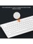 KW203 Kablosuz Türkçe Q Klavye & Mouse Set - Qwerty Türkçe Dizilim Klavye, 1600DPI Optik Fare, Win/mac Uyumlu, Sıvı Dökülmesine Dayanıklı, Tam Boyutlu Türkçe Q Klavye Mouse Seti Beyaz 5