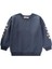 Kol Nakışlı Sweatshirt 2-10 Yaş Lacivert 1