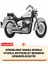 Honda Vt 750 C Shadow Branda Motosiket Brandası (Siyah Renk) Motor Örtüsü Çadır Su Geçirmez Motosiklet Kılıfı Motor Brandası 2