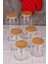 Zone - 6'lı Cam Saklama Kabı 600 ML-800 ML-1300 ML Vakumlu Bambu Kapaklı 2