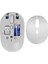 M231 V5.0 Bluetooth & Wireless 2,4ghz Sessiz Kablosuz Mouse Beyaz Pc Laptop Tv Mac Uyumlu 3