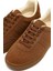 Kadın Taba Bağcıklı Kalın Tabanlı Süet Sneaker 25AFE145210 10
