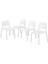 Teodores Mutfak Sandalyesi Seti Beyaz 4 Adet 1