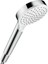 Crometta - Duş Başlığı, 1 Püskürtme Türlü El Duşu (100 Mm), Kireç Önleyici Fonksiyonlu Duş Başlığı, Beyaz/krom, 26331400 1