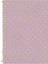 Puantiyeli Defter Çizgili Lila 17X24 cm 1