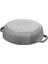 Chistera Yağmur Efektli Kapaklı Döküm Tencere, Gri, 24 cm 4