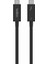 Thunderbolt 4 Kablo (2m 6.6ft), 100W Güç Dağıtımı Pd Etkinleştirilmiş USB Tip C Bağlantısı, USB 4 Uyumlu ve Daha Fazlasıyla Uyumlu, Siyah 2