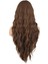 Uzun Su Dalgası Fiber Sentetik Peruk - Kumral 5