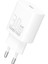 30W Type-C Girişli Şarj Adaptörü | ve Uyumlu | Hızlı Şarj | Beyaz | Model M1 2