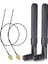 Wlan Anten 2,4 Ghz 5 Ghz 5,8 Ghz 8dbi Rp-Sma Fiş Anten ve 25 cm U.fl Ipx Ipex Mhf4 Rp-Sma Soket Uzatma Kablosu 2'li Paket M.2 Ngff Intel Kablosuz Ağ Kartı Wifi Adaptör, Dizüstü Bilgisayar Için. 1
