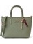 Logo Detaylı Yeşil Kadın El Çantası 05PC25K102-P 2