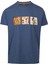 Kooten - Casual Printed Tshirt Erkek Mavi Tişört 1