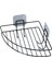 Buffer® Yapışkanlı Banyo Köşeliği Kancalı Köşe Rafı Duş Şampuanlık Duvar Düzenleyici Organizer Raf 4
