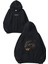 Panter Yüz Tasarım Baskılı Oversize Siyah Kapüşonlu Sweatshirt 1