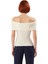 Kadın Carmen Yaka Dokulu Triko Bluz Zahmetsiz Şıklık ve Konfor Sunan Günlük Parça Kaliteli 4