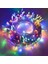 Metre 100 Ledli Rgb LED Işık, 8 Farklı Animasyonlu, Birbirine Eklenebilir, Parti, Yılbaşı, Doğum Günü, Eğlence Için 3
