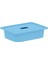 5 Adet Mavi Kapaklı Çok Amaçlı Saklama Kutusu - Oyuncak Sepeti 5KS5K 5