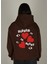 Heart Baskılı Kapüşonlu Sweatshirt 1