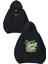 Grove Street Tasarım Baskılı Oversize Siyah Kapüşonlu Sweatshirt 1