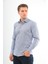 Slimfit Lacivert Çizgili Erkek Gömlek Likralı Dar Kesim Yapısıyla AS0742069-02 1
